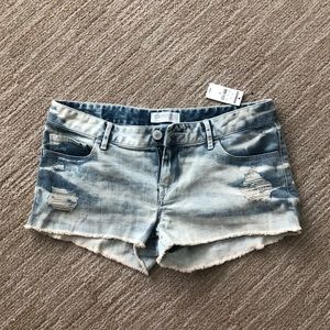 Express jean shorts
